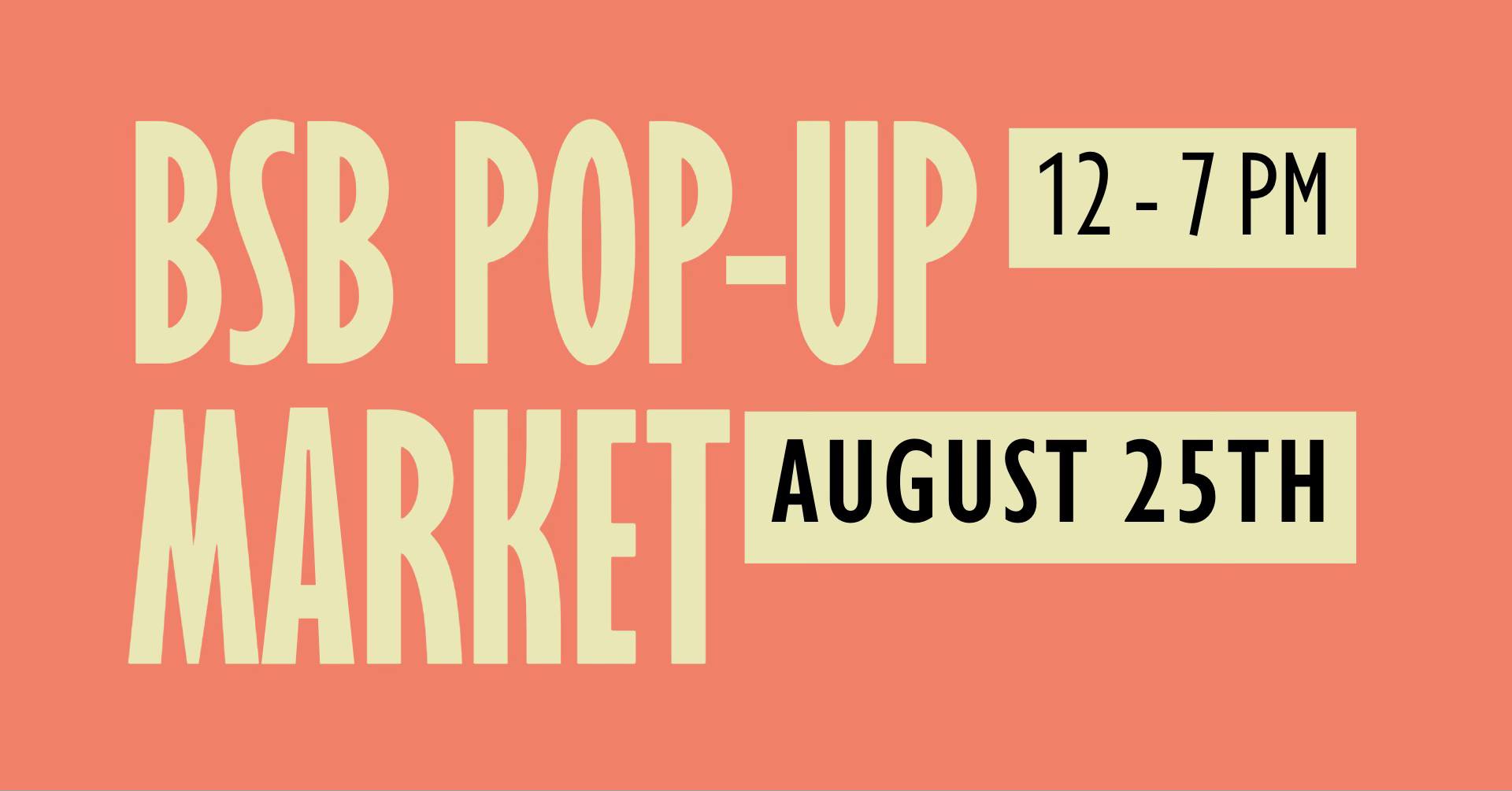 Broad Street Brewing Pop-Up Market